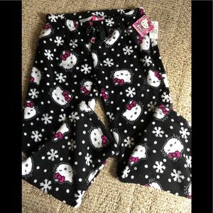 Hello Kitty pajama pants size medium used once
